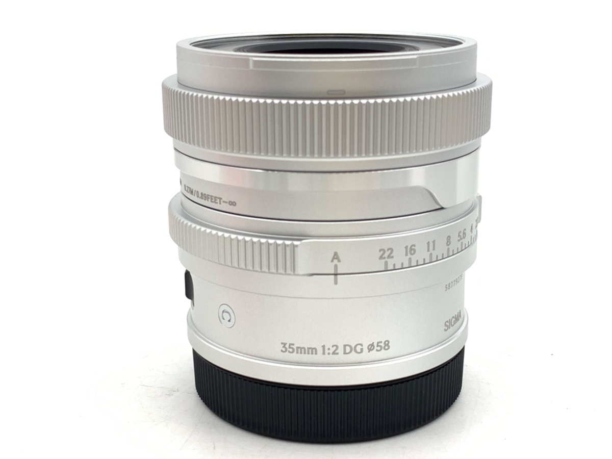 シグマ 35mm F2 DG Contemporary Lマウント用 シルバー