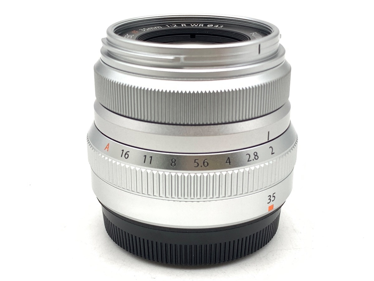 フジフイルム XF35mm F2 R WR シルバー