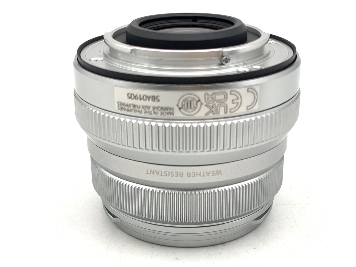 フジフイルム XF35mm F2 R WR シルバー