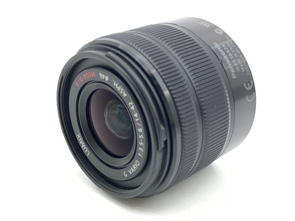 パナソニック LUMIX G VARIO 14-42mm F3.5-5.6 II ASPH. MEGA O.I.S. ブラック [H-FS1442A]