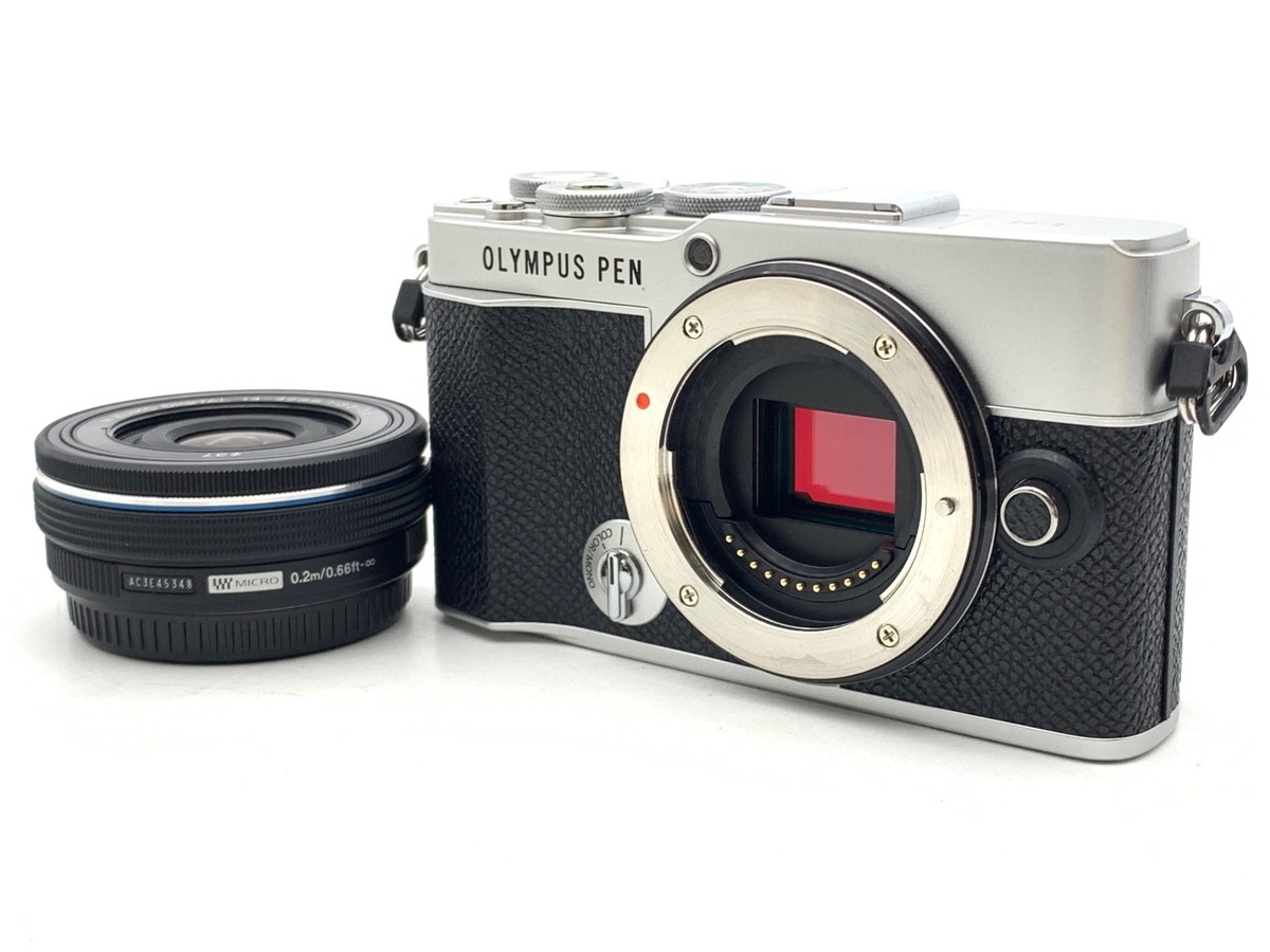 オリンパス PEN E-P7 14-42mm EZレンズキット シルバー