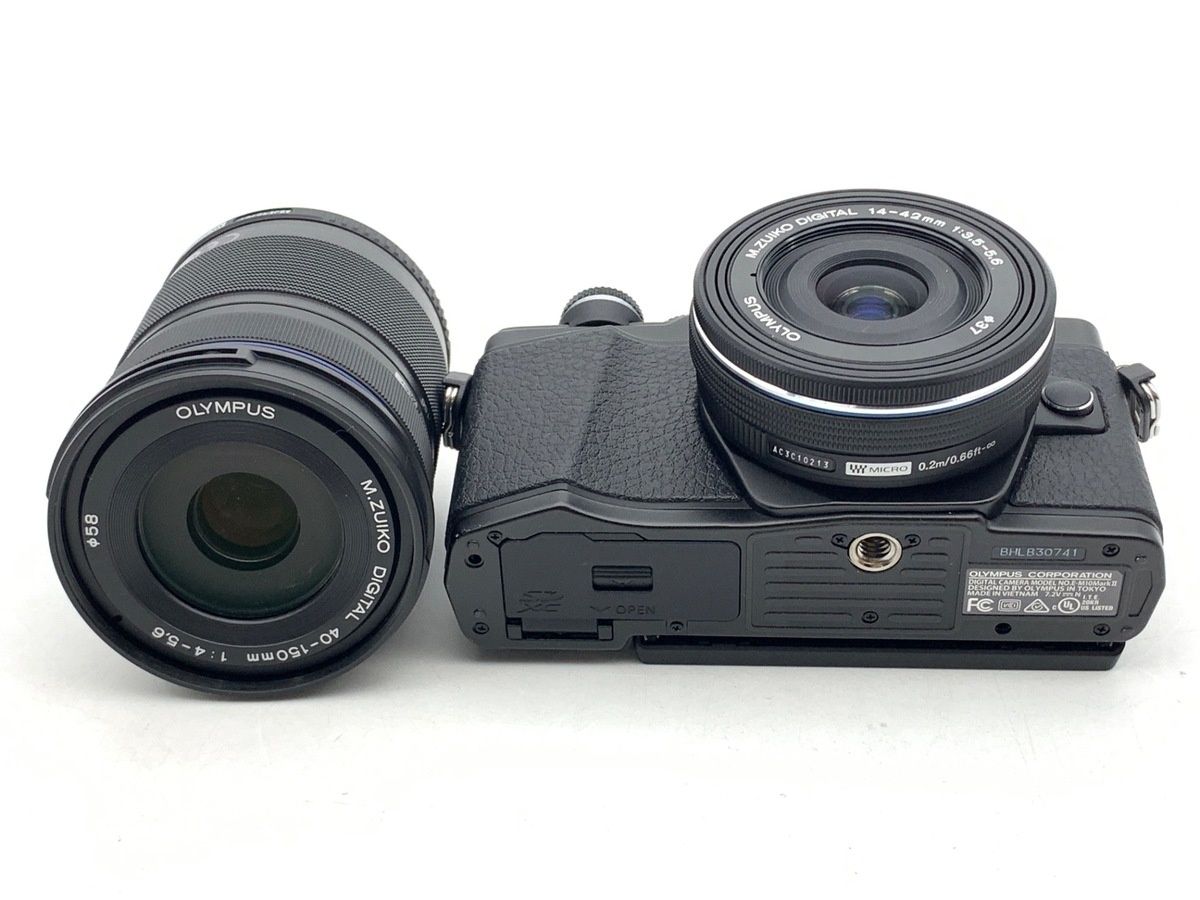 オリンパス OM-D E-M10 MarkII EZ ダブルズームキット ブラック