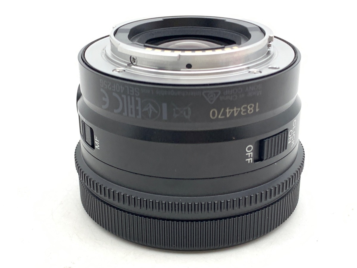 ソニー FE 40mm F2.5 G [SEL40F25G]