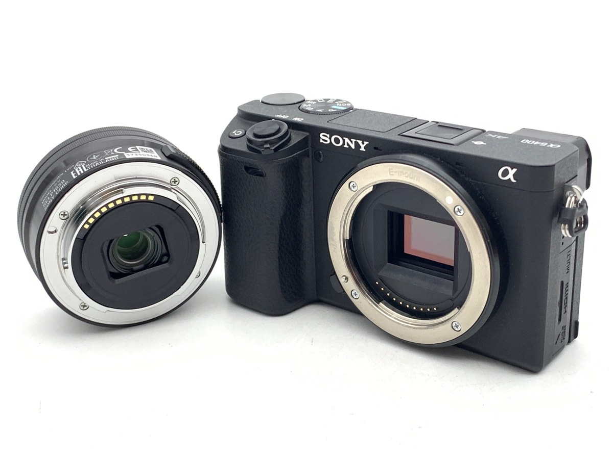 ソニー α6400 パワーズームレンズキット ブラック [ILCE-6400L B]
