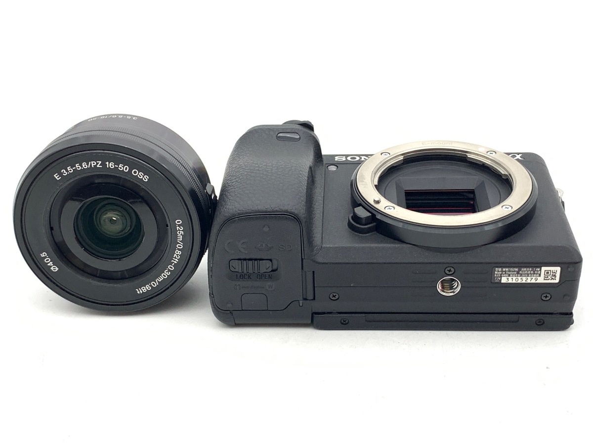 ソニー α6400 パワーズームレンズキット ブラック [ILCE-6400L B]