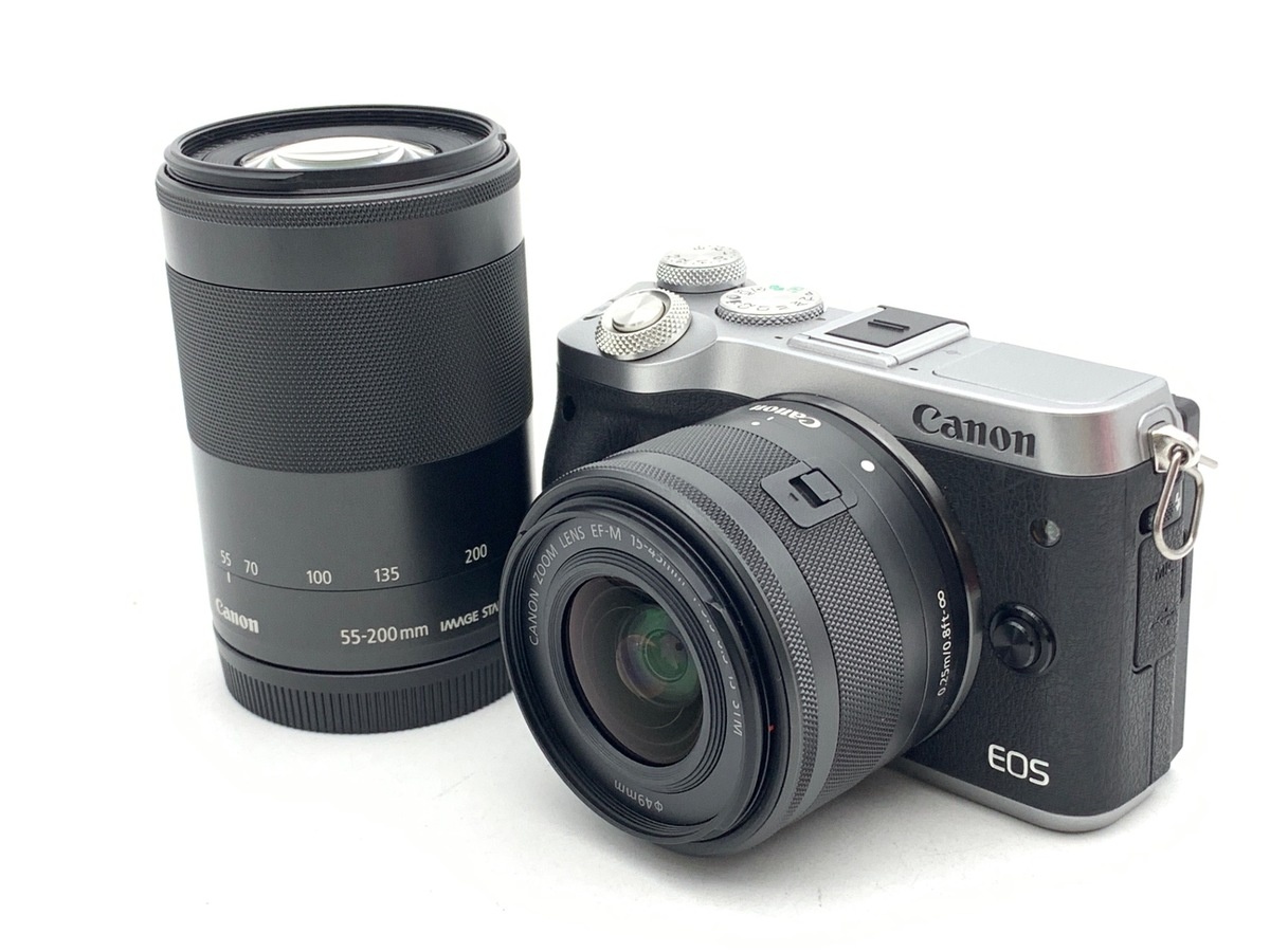キヤノン EOS M6 ダブルズームキット シルバー