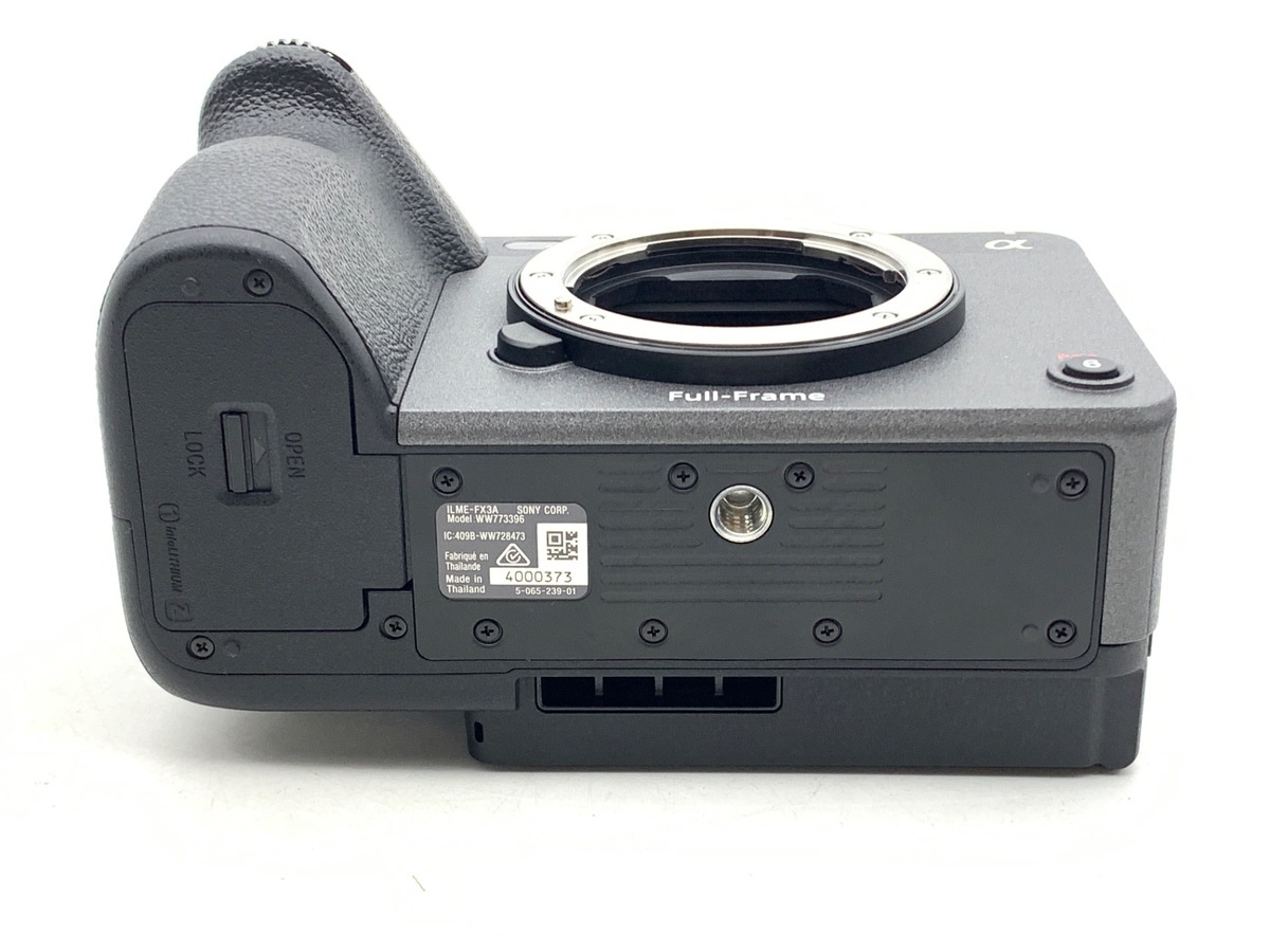 ソニー Cinema Line カメラ FX3 A ボディ [ILME-FX3A]