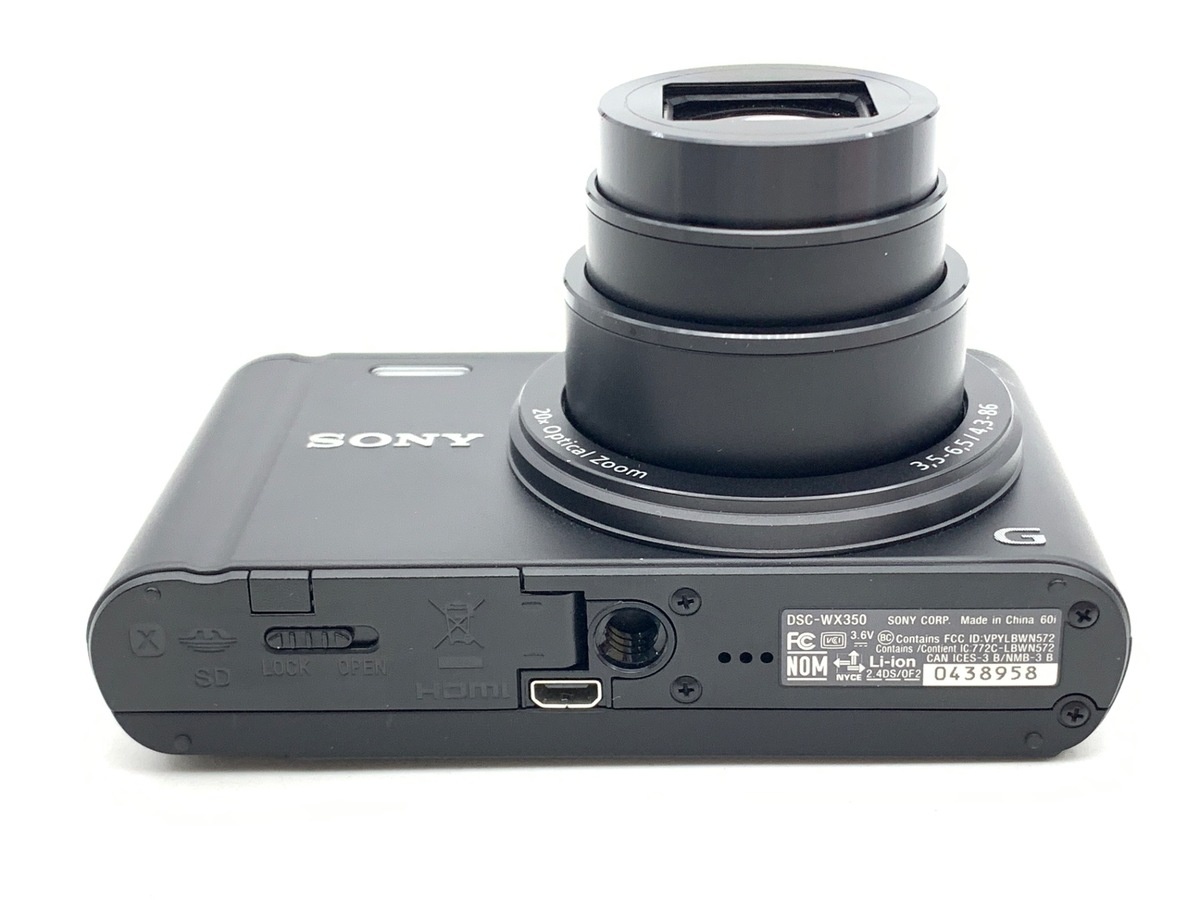 ソニー Cyber-shot DSC-WX350 B ブラック