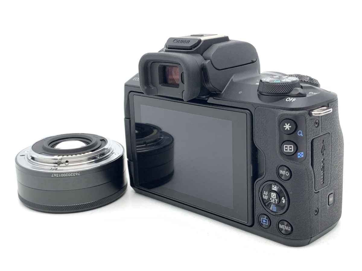 キヤノン EOS Kiss M ダブルレンズキット ブラック
