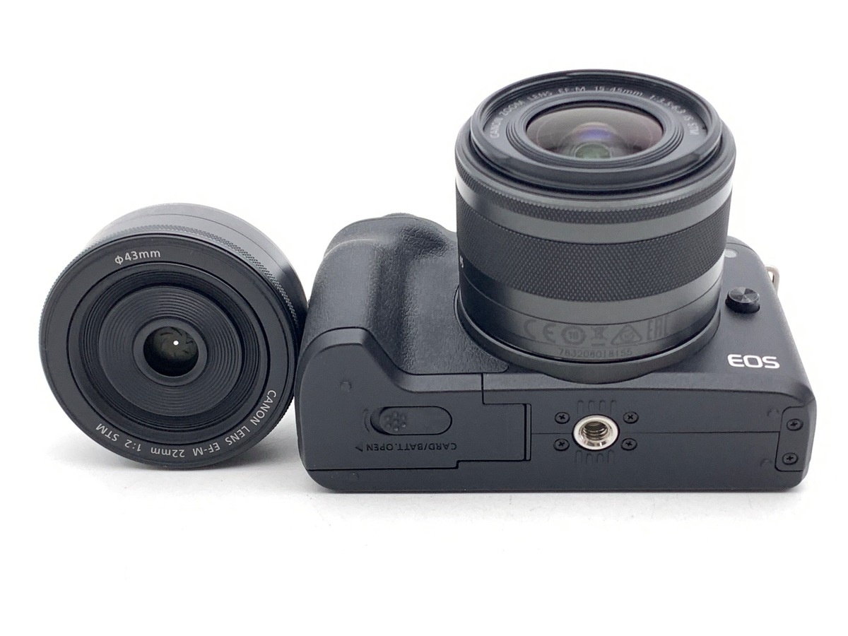 キヤノン EOS Kiss M ダブルレンズキット ブラック
