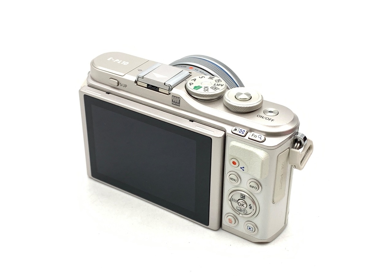 オリンパス PEN E-PL10 14-42mm EZレンズキット ホワイト