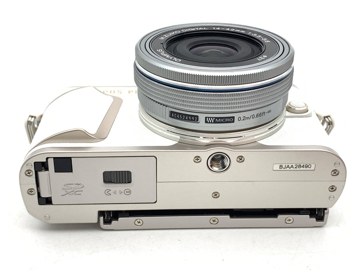 オリンパス PEN E-PL10 14-42mm EZレンズキット ホワイト