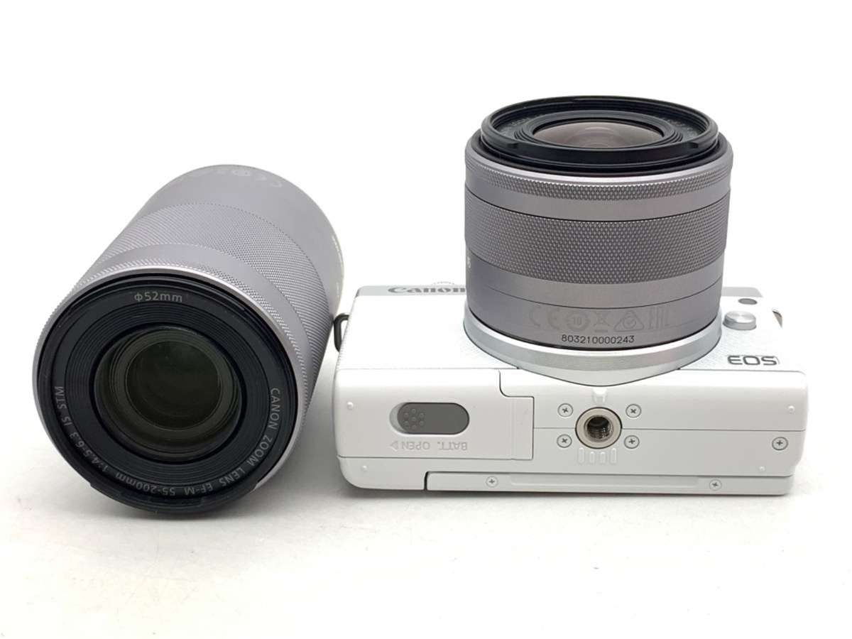キヤノン EOS M200 ダブルズームキット ホワイト