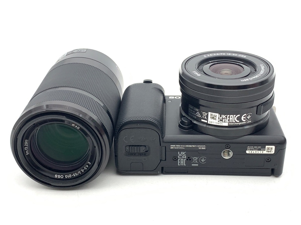 ソニー VLOGCAM ZV-E10 ダブルズームレンズキット ブラック