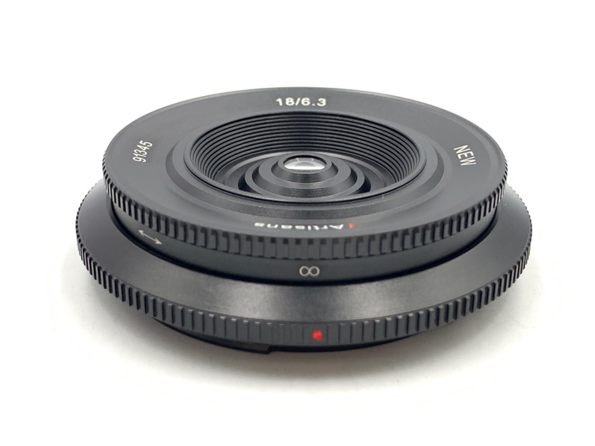 七工匠 7artisans 1863ZB2 ボディキャップレンズ 18mm F6.3 II ニコンZ用 ブラック
