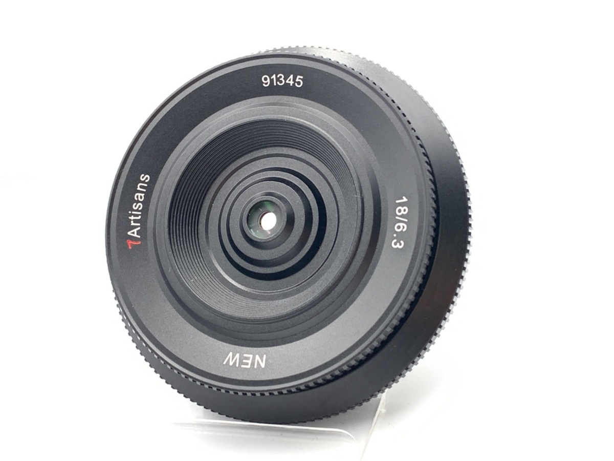 七工匠 7artisans 1863ZB2 ボディキャップレンズ 18mm F6.3 II ニコンZ用 ブラック