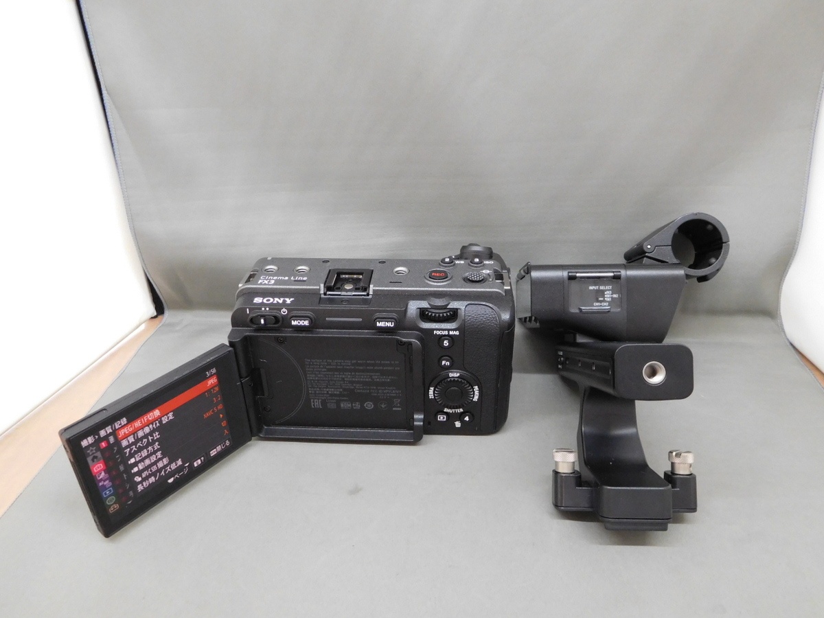 ソニー Cinema Line カメラ FX3 ボディ [ILME-FX3]