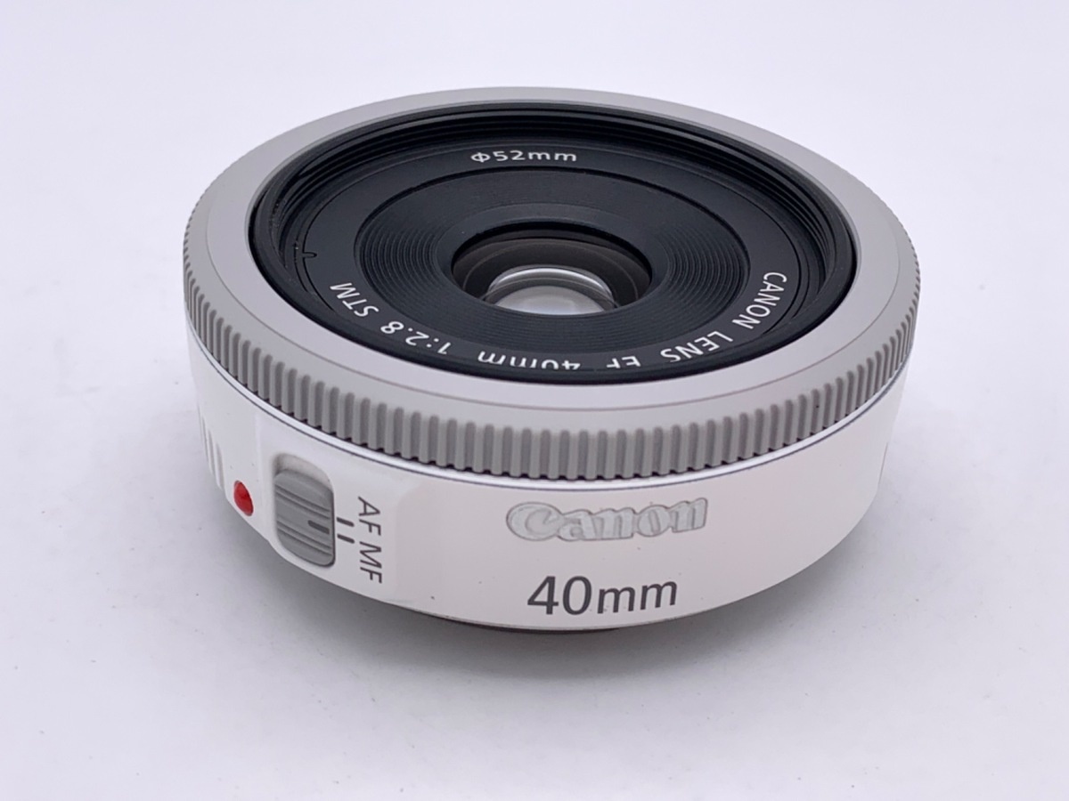 キヤノン EF 40mm F2.8 STM ホワイト