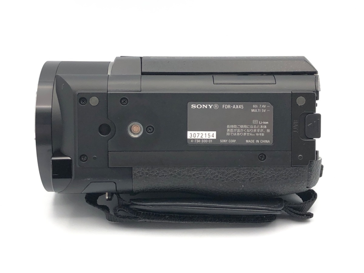 ソニー デジタル4Kビデオカメラレコーダー FDR-AX45 B ブラック