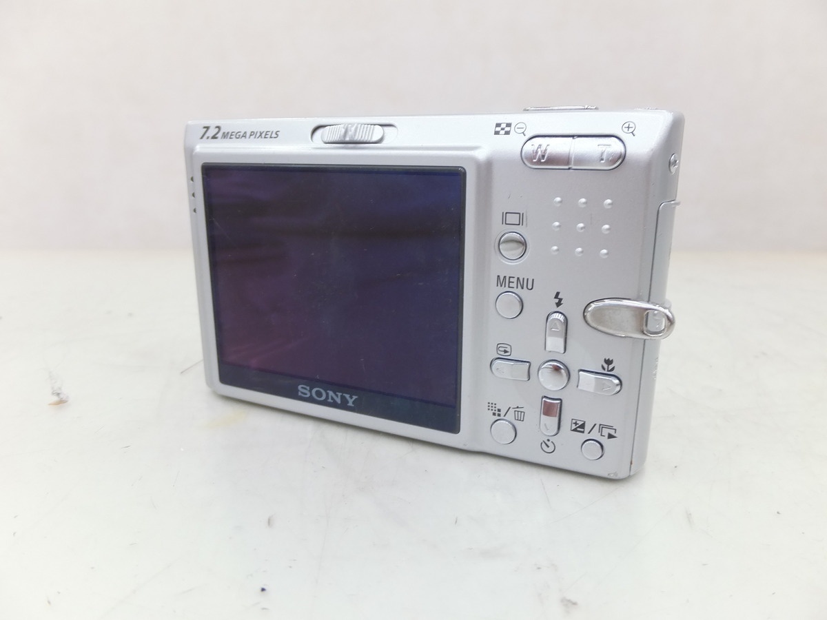 ソニー（SONY）DSC-T10 シルバー【720万画素】