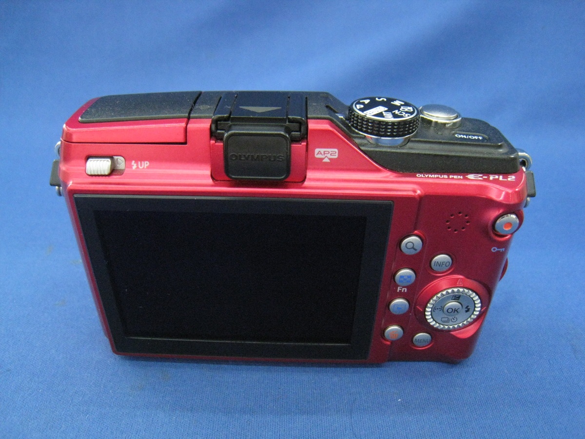 オリンパス PEN Lite E-PL2 ボディ レッド