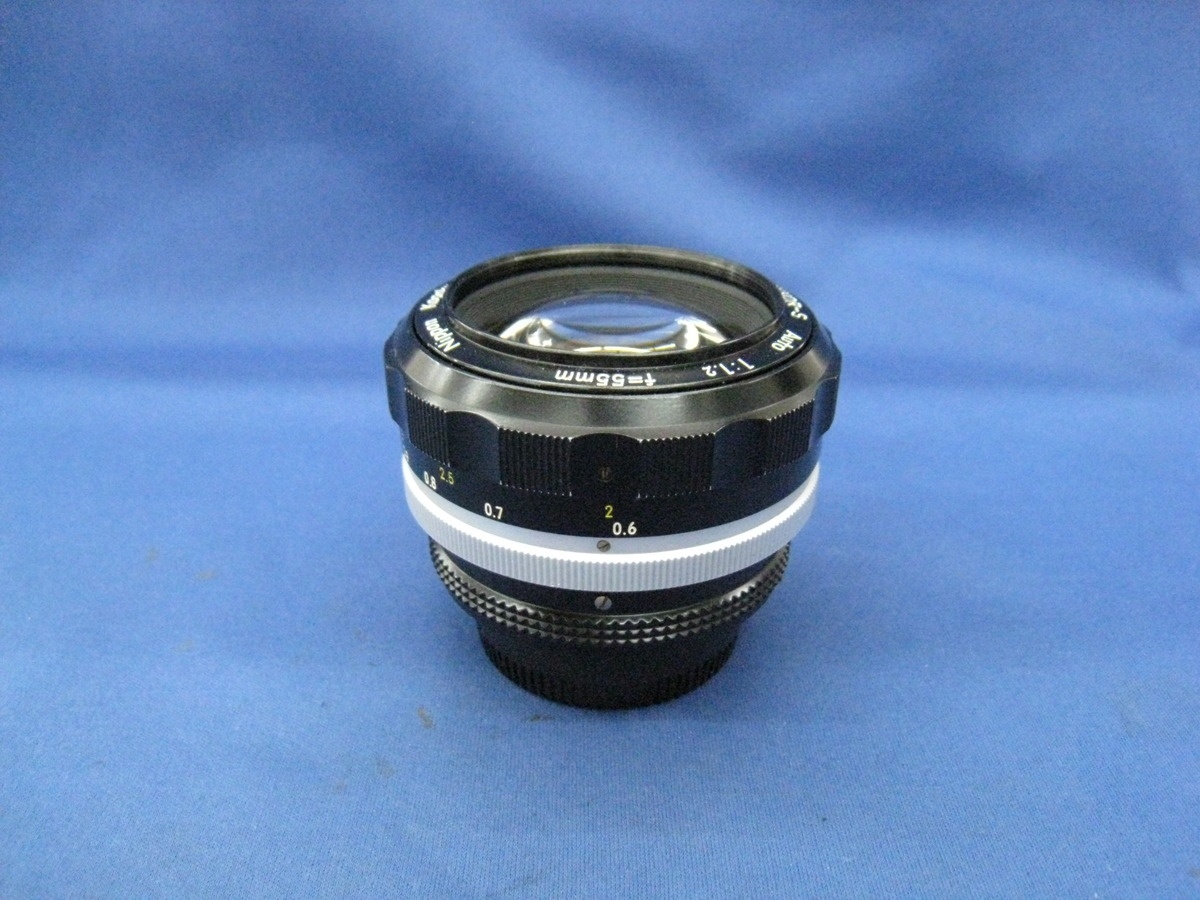 ニコン Auto Nikkor 55mm F1.2 Cなし