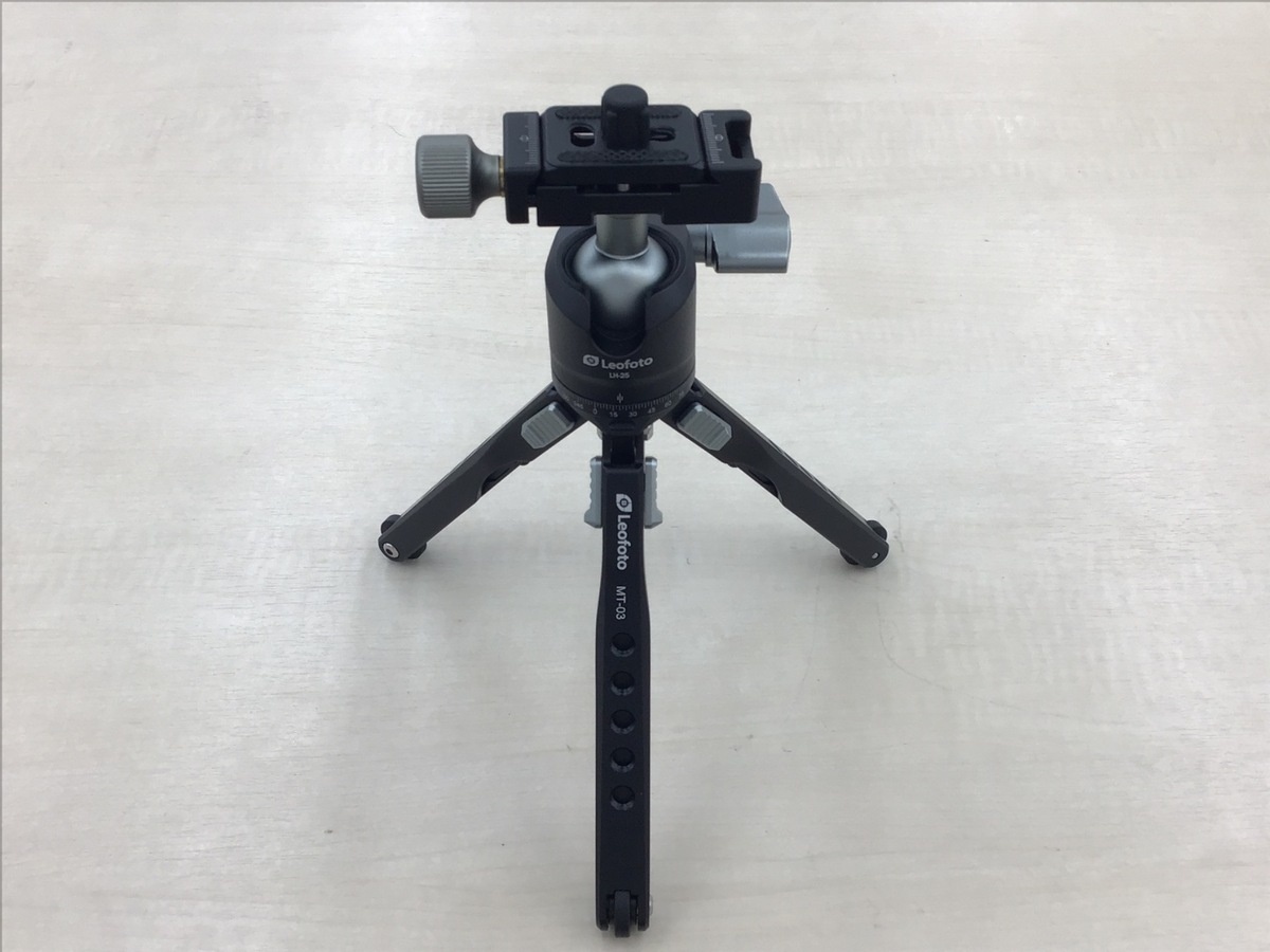 レオフォト MT-03+LH-25 ミニ三脚