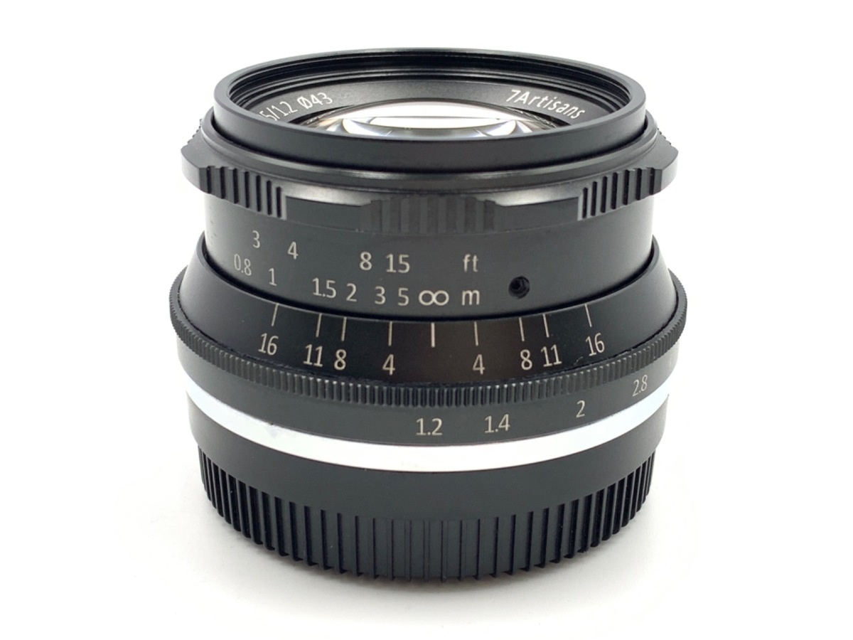 七工匠 7artisans 3512FXB 35mm F1.2 フジフイルムX用
