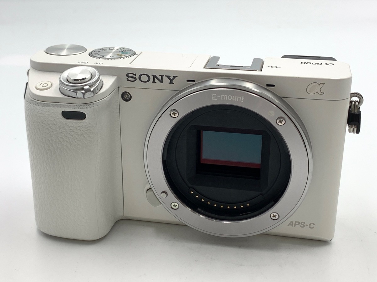 ソニー α6000 ボディ ホワイト [ILCE-6000]