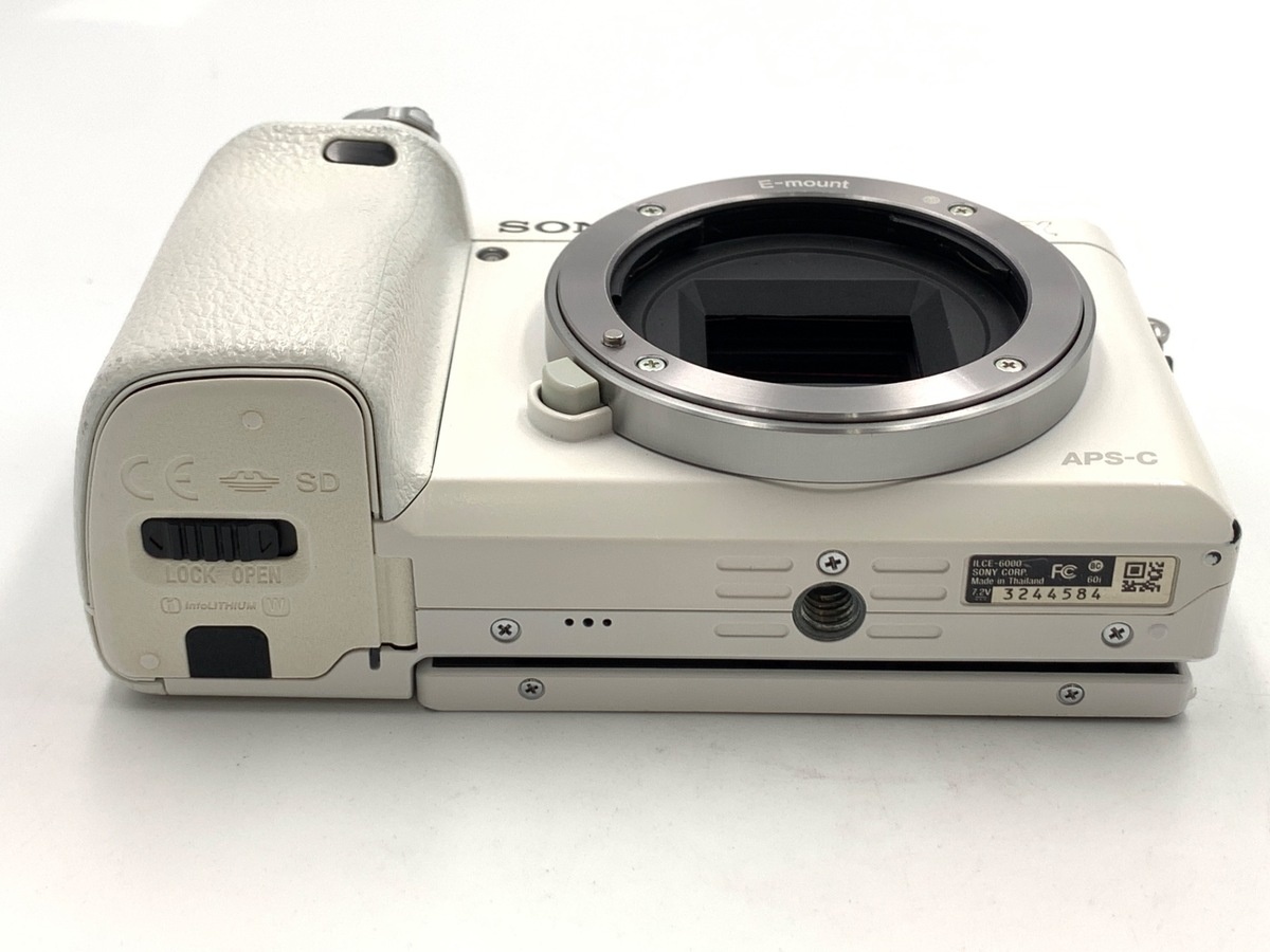 ソニー α6000 ボディ ホワイト [ILCE-6000]