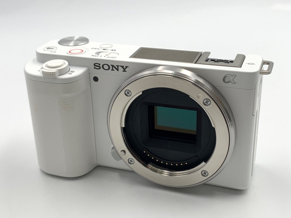 ソニー VLOGCAM ZV-E10 ボディ ホワイト