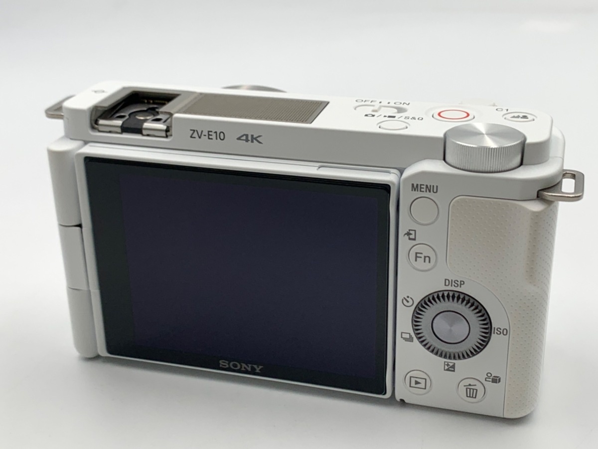 ソニー VLOGCAM ZV-E10 ボディ ホワイト