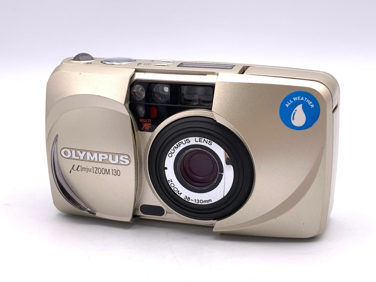オリンパス μZOOM 130 （ミューズーム130 / μ[mju:] ZOOM130）シャンパンゴールド