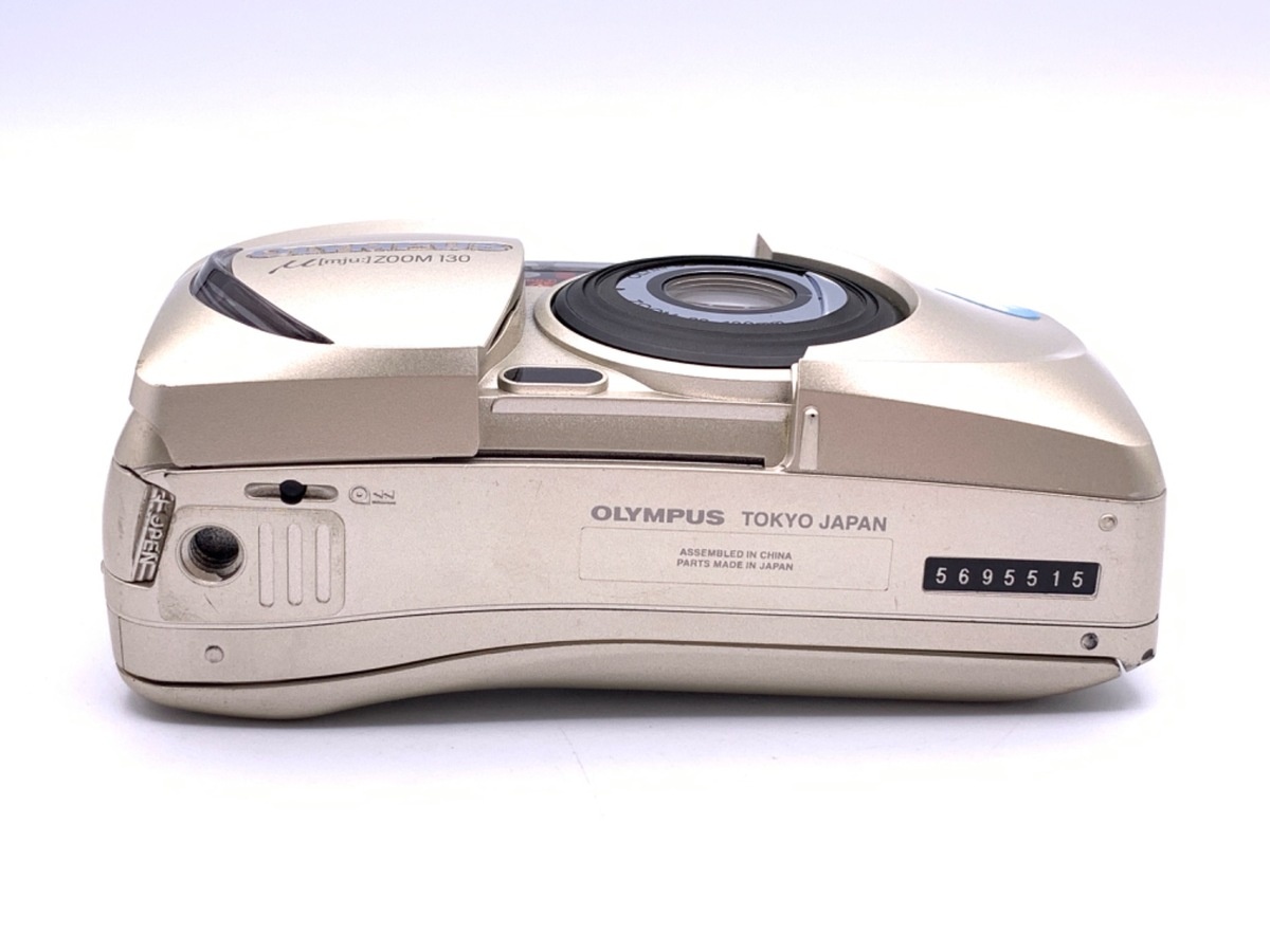 オリンパス μZOOM 130 （ミューズーム130 / μ[mju:] ZOOM130）シャンパンゴールド