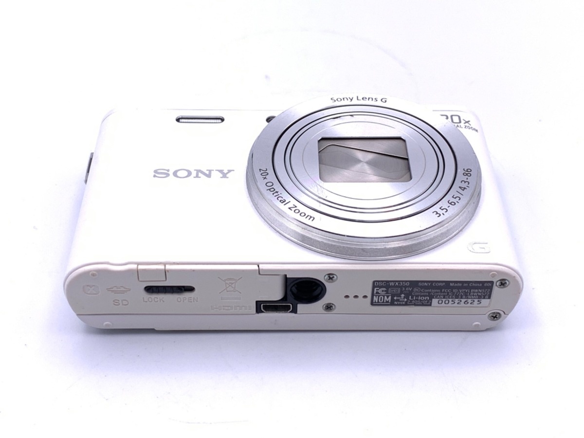 ソニー Cyber-shot DSC-WX350 W ホワイト