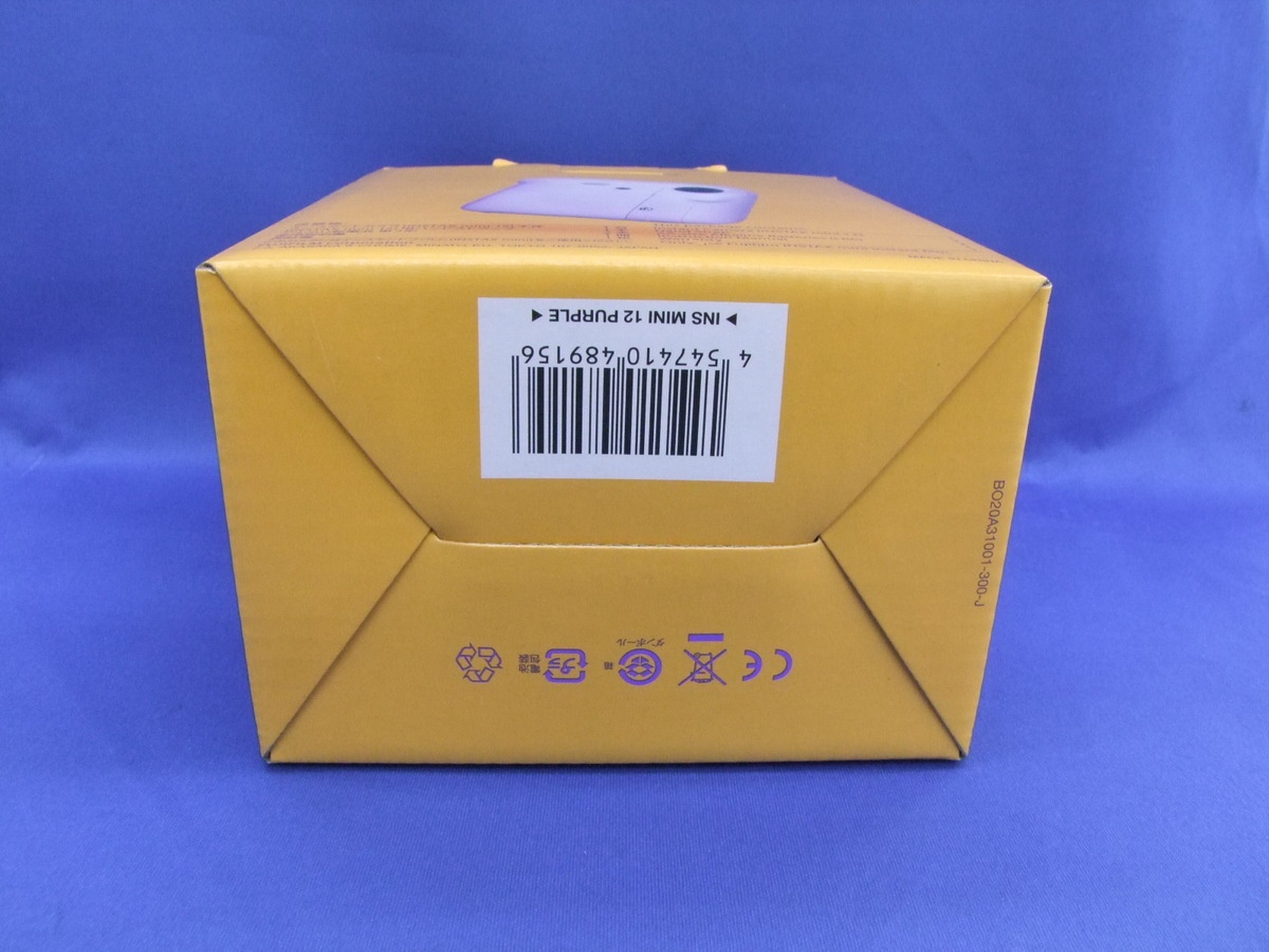 フジフイルム インスタントカメラ instax mini 12 「チェキ」 ライラックパープル