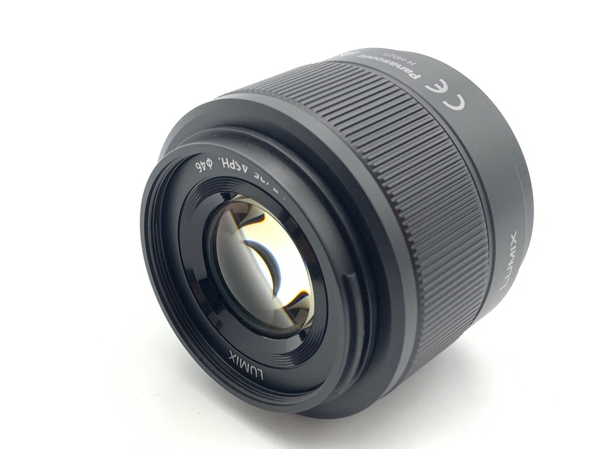 パナソニック LUMIX G 25mm F1.7 ASPH. [H-H025K] ブラック