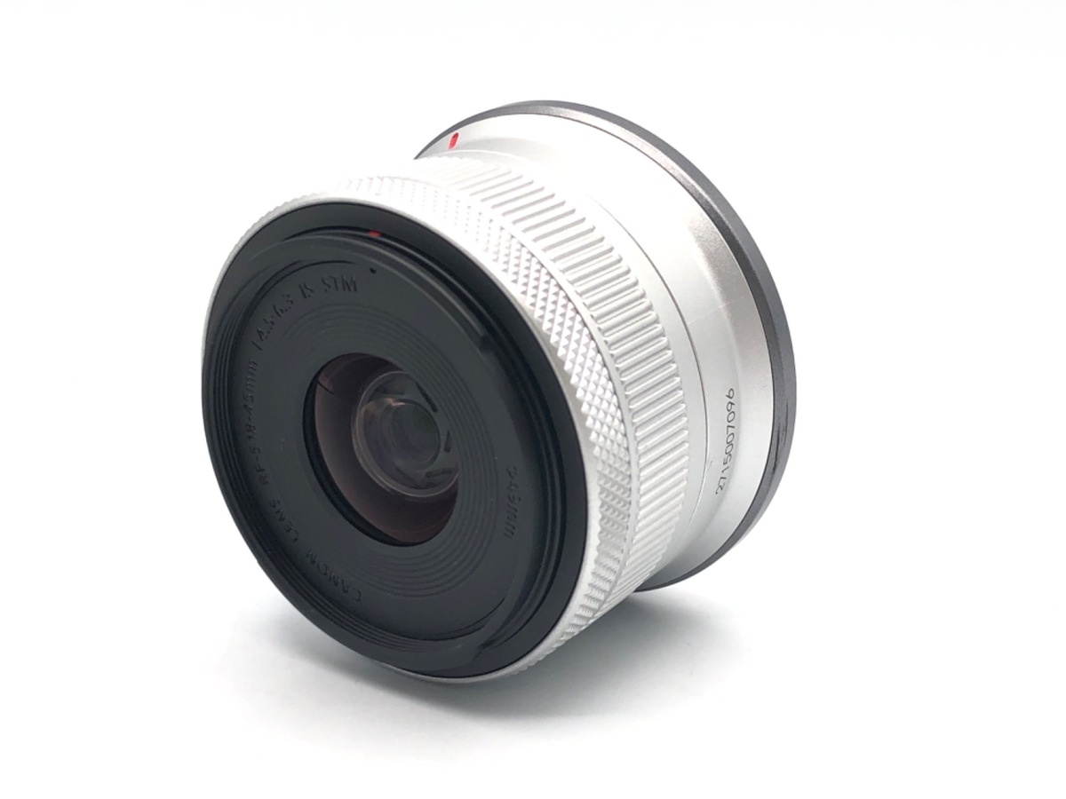 キヤノン RF-S18-45mm F4.5-6.3 IS STM シルバー