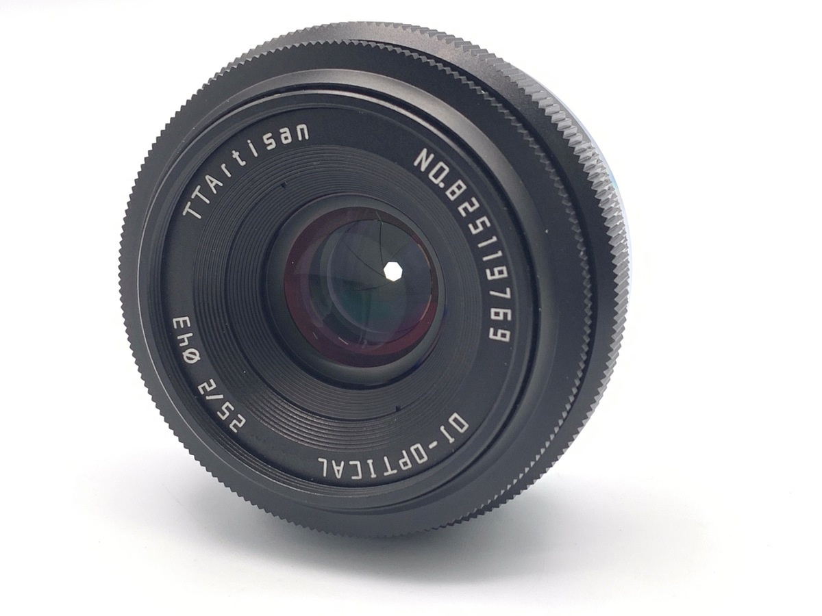 銘匠光学 TTArtisan 25mm f/2 C フジフイルムX用 ブラック