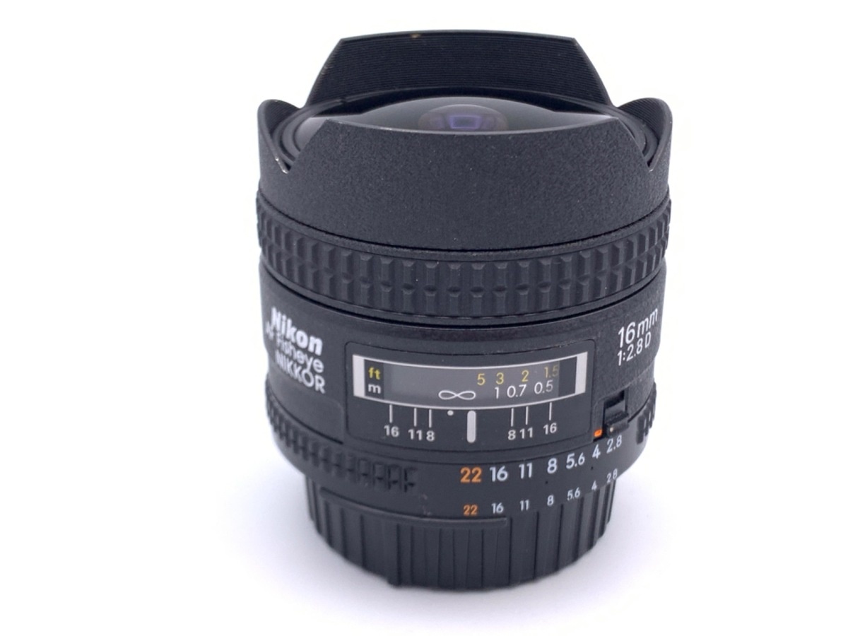 ニコン Ai AF Fisheye-Nikkor 16mm F2.8D