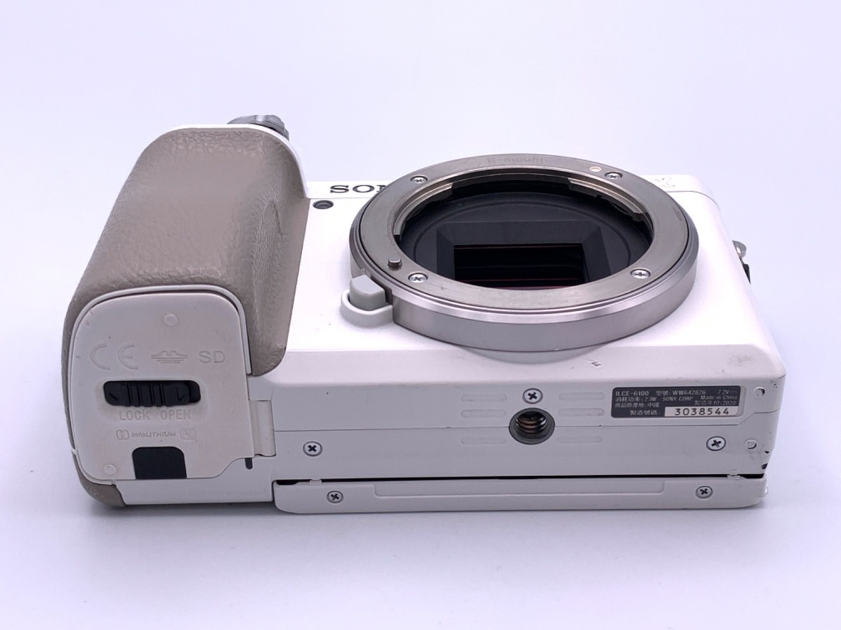 ソニー α6100 ボディ ホワイト [ILCE-6100 W]