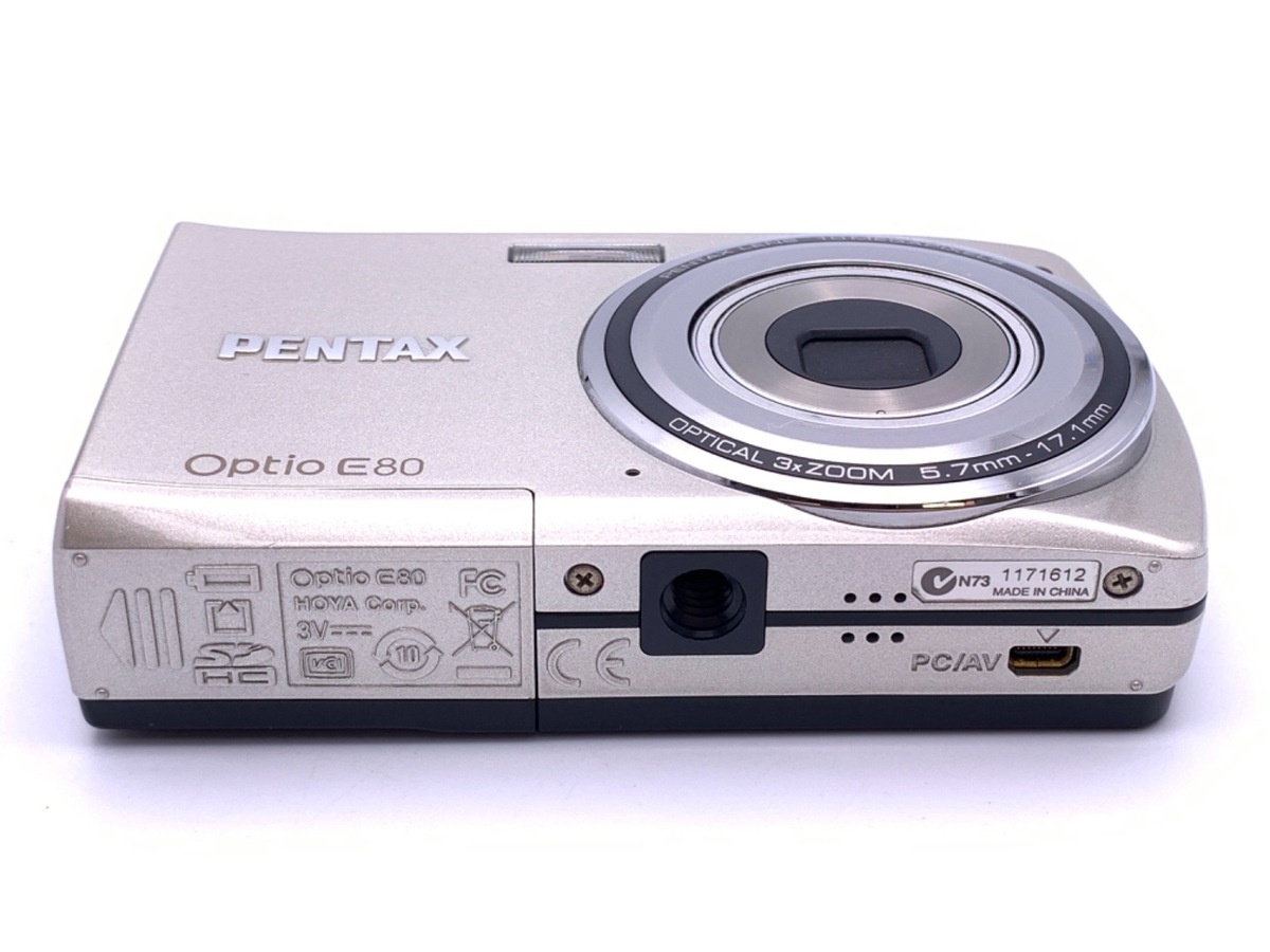 ペンタックス OptioE80 シルバー