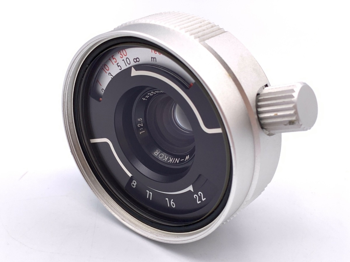 ニコン W-Nikkor 35mm F2.5 白 (ニコノス水陸両用)