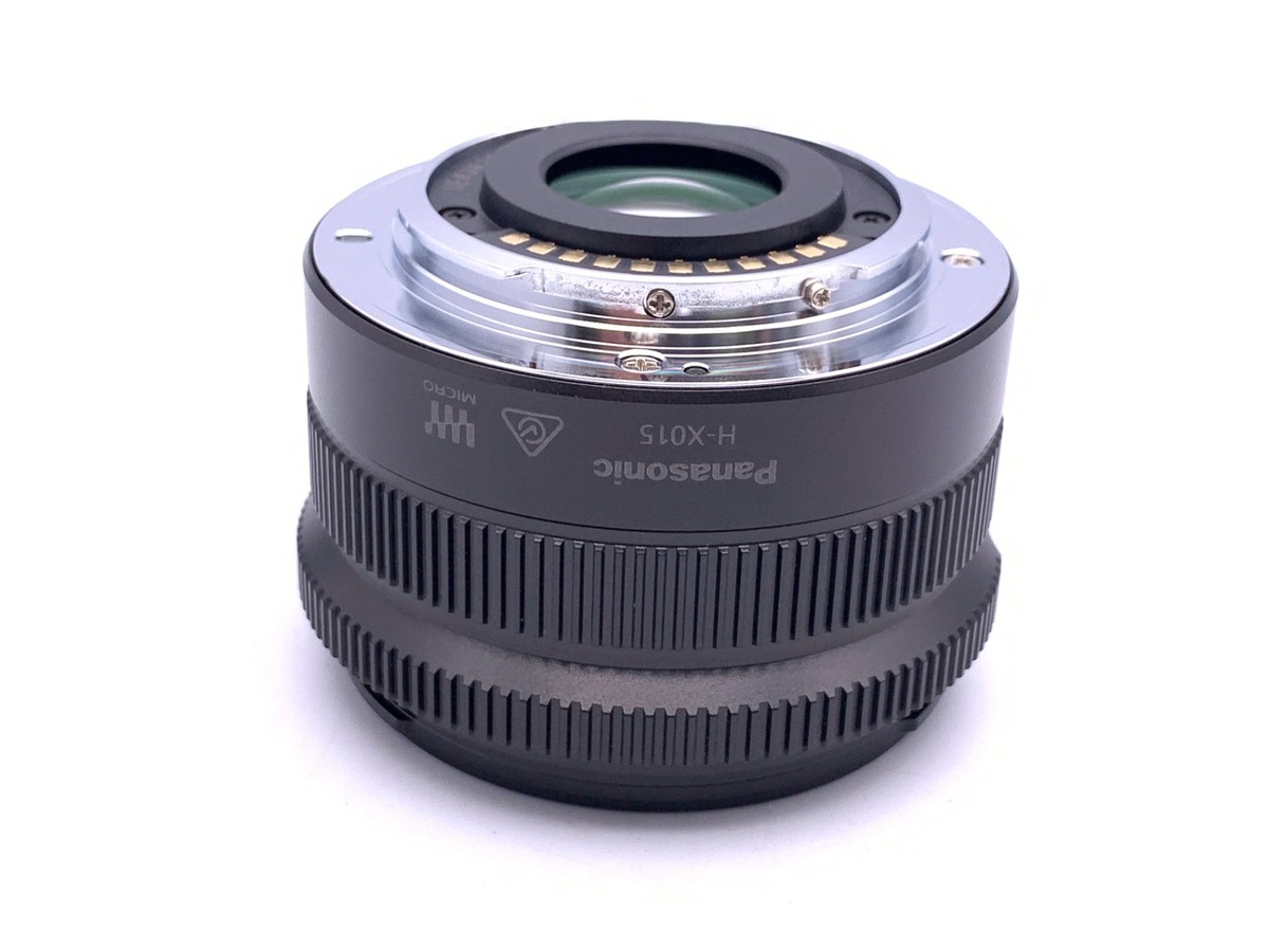 パナソニック LEICA DG SUMMILUX 15mm/F1.7 ASPH. [H-X015] ブラック