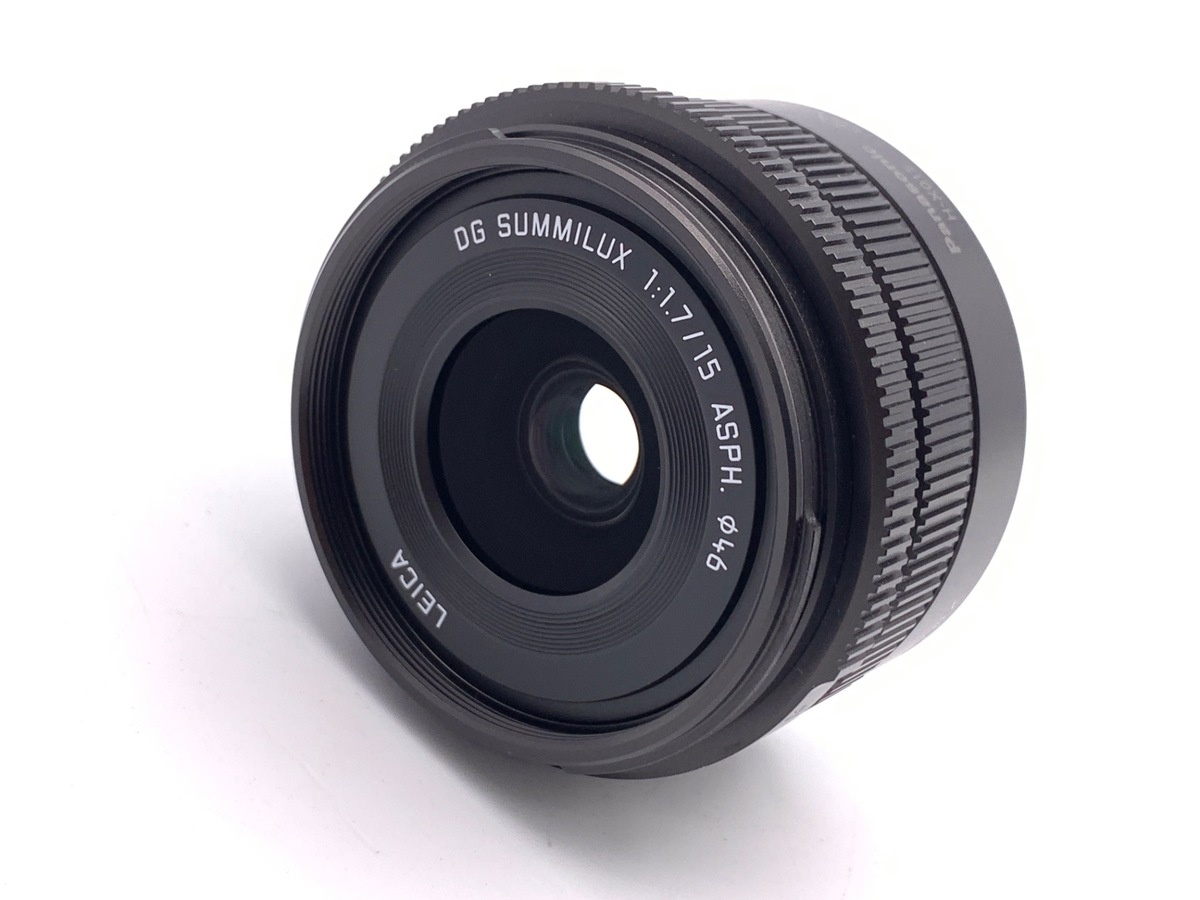 パナソニック LEICA DG SUMMILUX 15mm/F1.7 ASPH. [H-X015] ブラック