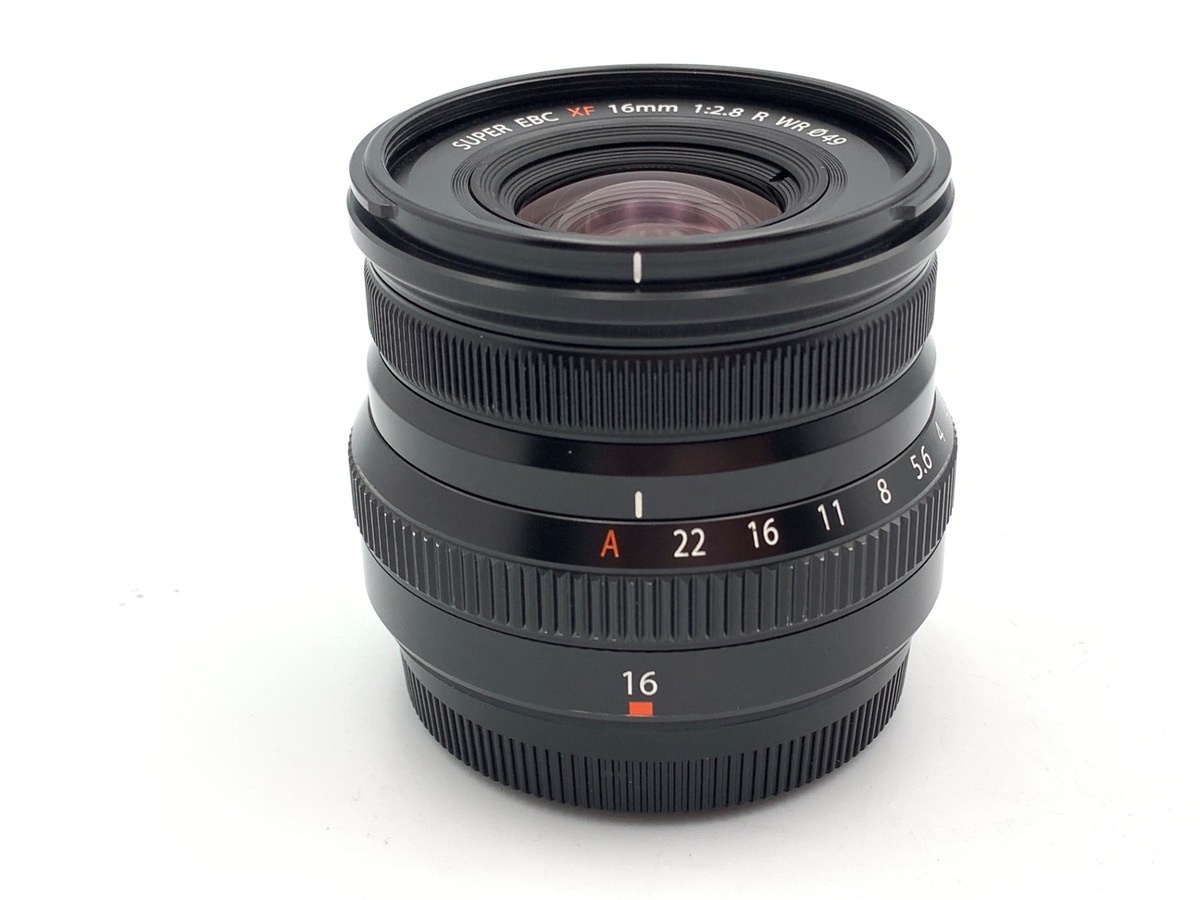 フジフイルム XF16mm F2.8 R WR ブラック