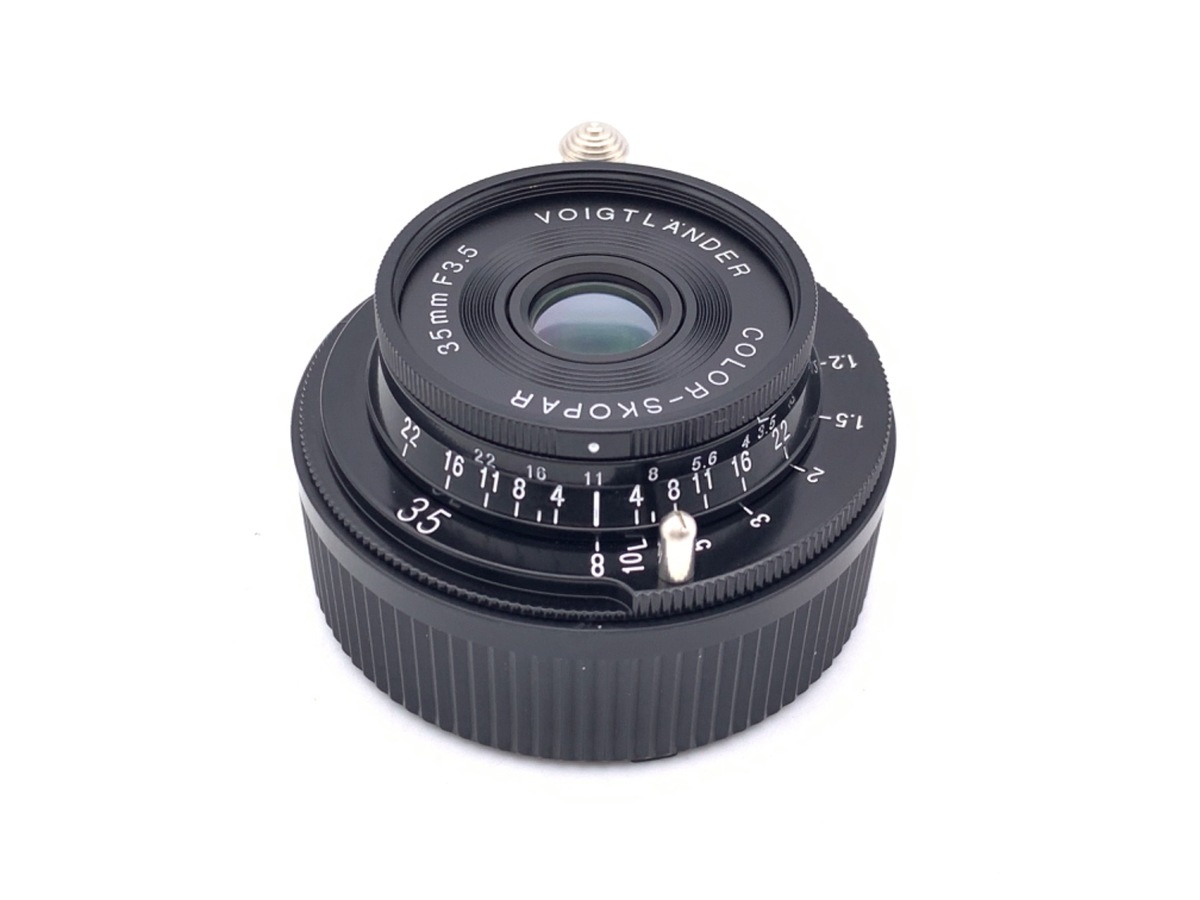 コシナ フォクトレンダー COLOR-SKOPAR 35mm F3.5 Aspherical VM ブラックペイント