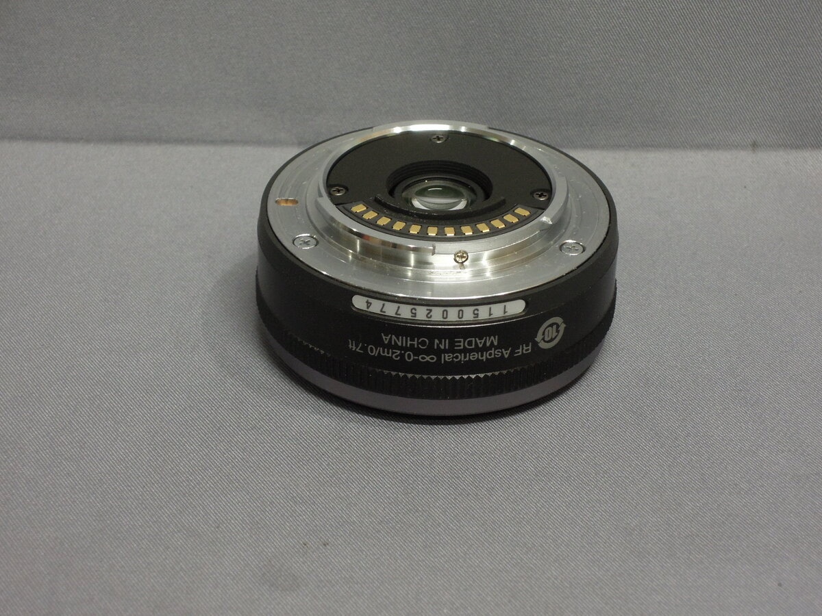 ニコン 1 NIKKOR 10/2.8 ブラック