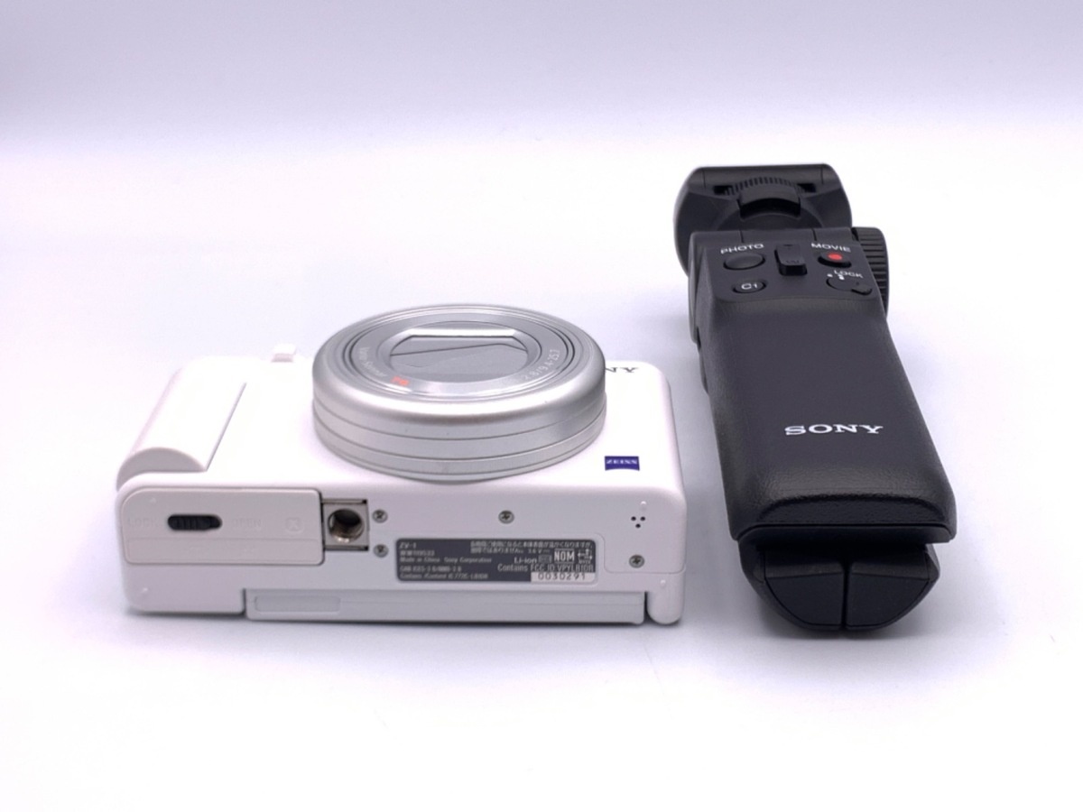 ソニー VLOGCAM ZV-1G W シューティンググリップキット ホワイト
