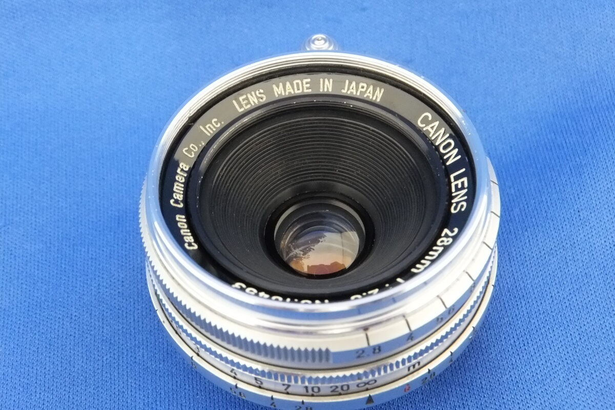 キヤノン CANON 28mm F2.8 Lマウント